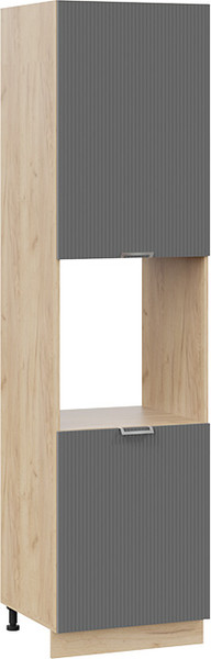 Шкаф-пенал кухонный ТриЯ Кимберли 1ПВ6 с двумя дверями - фото