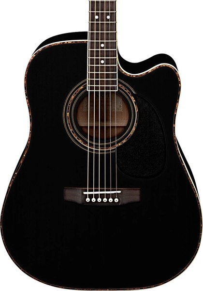 Электроакустическая гитара Cort AD 880CE BK