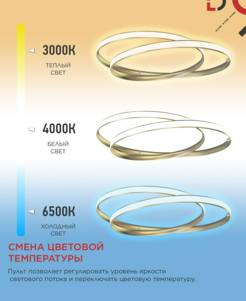 Потолочный светильник INhome Estetika DALI-HL-90BL / 4690612062419