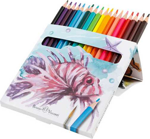 Набор акварельных карандашей Bruno Visconti Dream World / 30-0135 - фото
