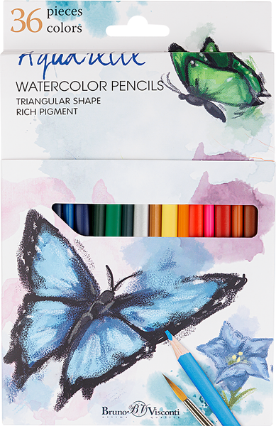 Набор акварельных карандашей Bruno Visconti Dream World / 30-0137 - фото