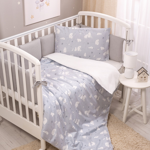 Комплект постельный для малышей Perina Zefir / ZF3-1.10/40 - фото