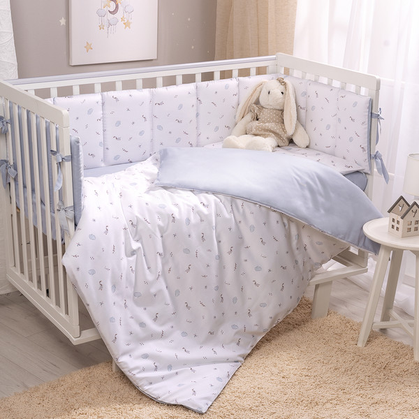 Комплект постельный для малышей Perina Sleepy / КПП6.120-SL.10