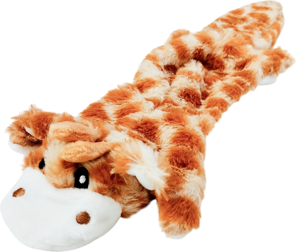 Игрушка для собак HaisenPet Жираф енот плюшевая / HP-DT17 -4563 - фото