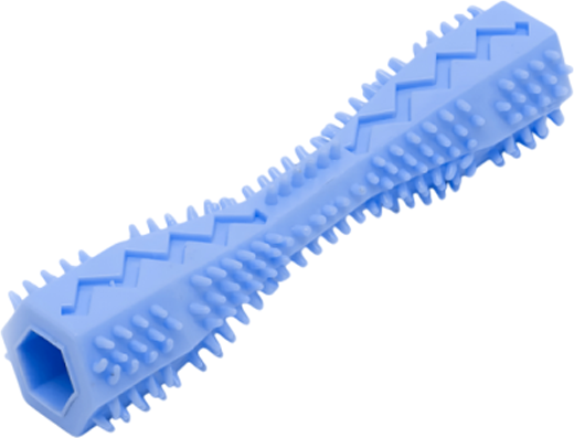 Игрушка для собак HaisenPet Шестиугольник-косточка с шипам / HP-DT4-4716 - фото