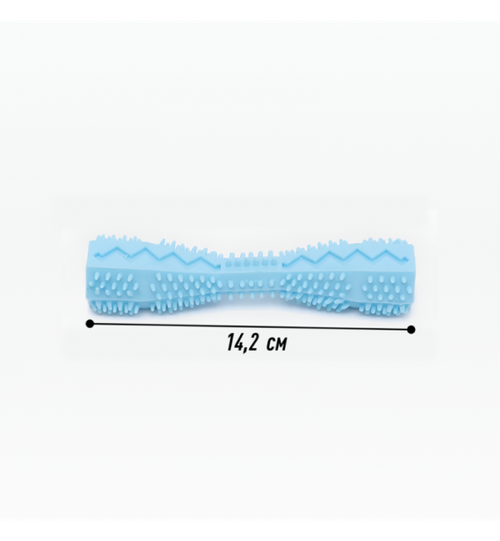 Игрушка для собак HaisenPet Шестиугольник-косточка с шипам / HP-DT4-4716