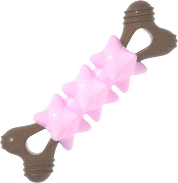 Игрушка для собак HaisenPet Кость со вставками для жевания / HP-DT10-5782 - фото