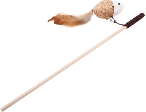 Игрушка для кошек HaisenPet Дразнилка с мышкой / HP-CT4 - 7038 - фото