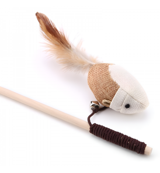 Игрушка для кошек HaisenPet Дразнилка с мышкой / HP-CT4 - 7038