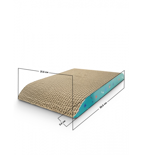 Когтеточка HaisenPet Картон / HS-CS2-7502