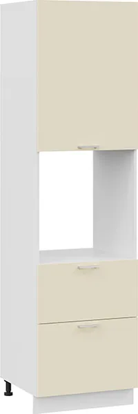 Шкаф-пенал кухонный ТриЯ Габриэлла 1П6Я2 с одной дверью и двумя ящиками - фото