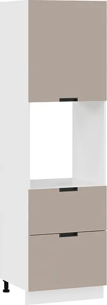 Шкаф-пенал кухонный ТриЯ Гренада 1П6Я2 с одной дверью и двумя ящиками - фото