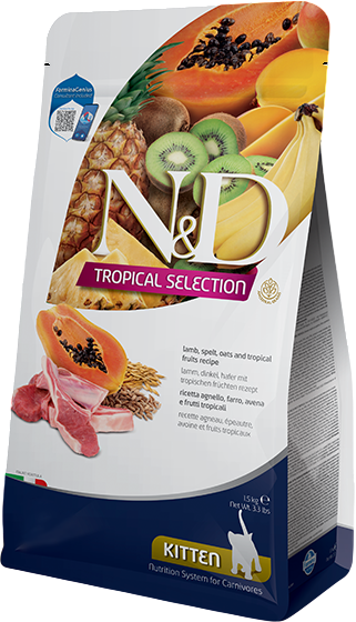 Сухой корм для кошек Farmina N&D Tropical Selection Lamb Kitten - фото