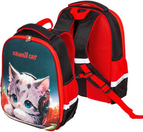 Школьный рюкзак Attomex Optima. Kawaii Cat / 7033501