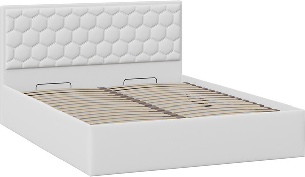 Двуспальная кровать ТриЯ Порто Универсальная с ПМ и заглушиной 180x200