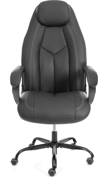 Кресло офисное Tetchair Boss metalBL кожзам