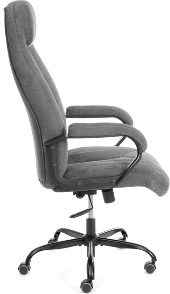 Кресло офисное Tetchair Boss metalBL (ткань, серый, KUB 05)