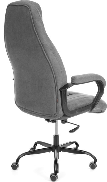 Кресло офисное Tetchair Boss metalBL (ткань, серый, KUB 05)