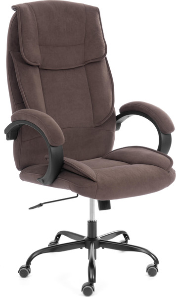 Кресло офисное Tetchair Oreon metalBL велюр - фото