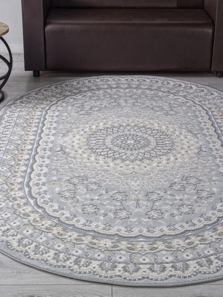 Ковер Merinos Cuba F399-OVAL-BLUE