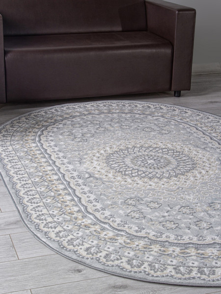 Ковер Merinos Cuba F399-OVAL-BLUE