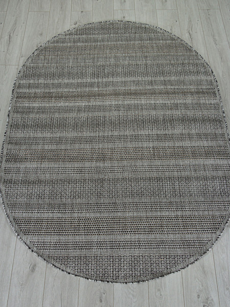 Циновка Merinos Kair S157-OVAL-DARK-GRAY
