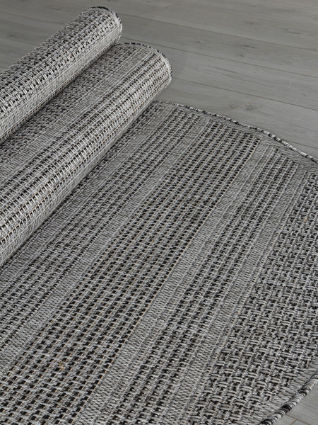 Циновка Merinos Kair S157-OVAL-DARK-GRAY