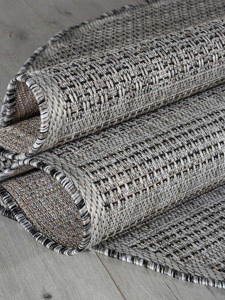 Циновка Merinos Kair S157-OVAL-DARK-GRAY