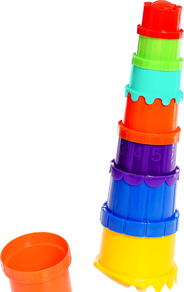 Формочка для песочницы Соломон Пирамидка / 10555356 - фото