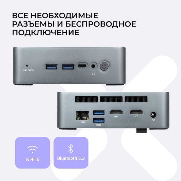 Неттоп HIPER Expertbox D20 ED20-I5124R8N1WPG