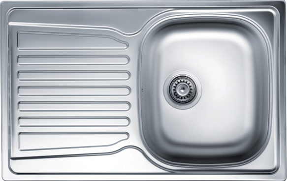 Мойка кухонная Kromevye ЕХ 163 D-R - фото