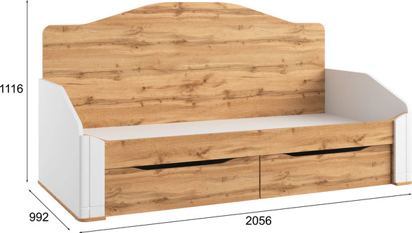 Кровать-тахта Involux Sale 90x200 с ящиками / км0144