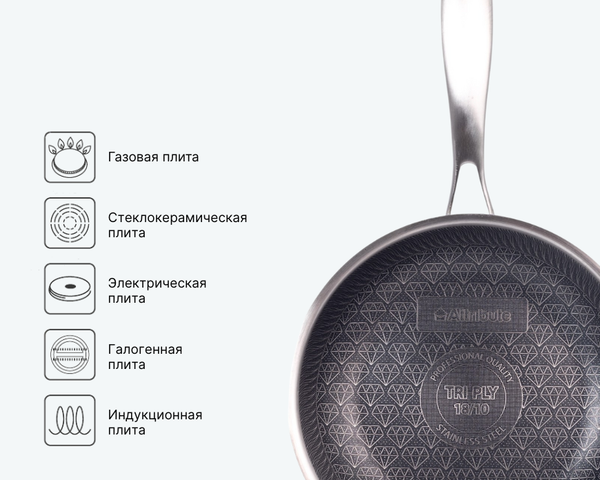 Сковорода Attribute Hybrid AFH20