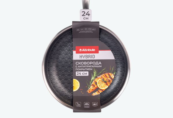 Сковорода Attribute Hybrid AFH24