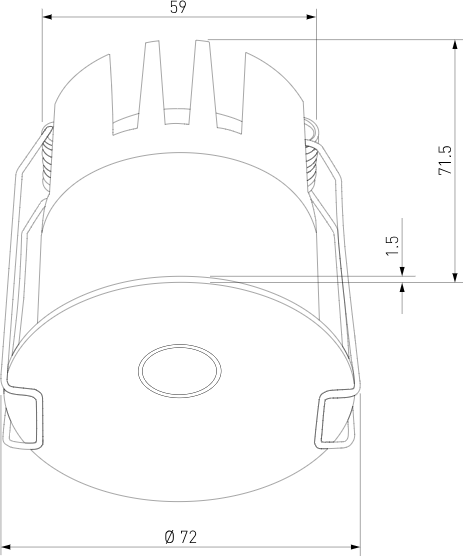 Точечный светильник Elektrostandard 15275/LED 4000