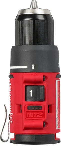 Аккумуляторная дрель-шуруповерт Milwaukee M12 BLDDRC-202C+набор бит Impact / 4933499686P42F