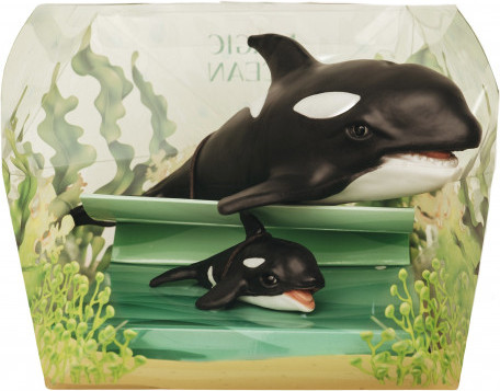 Фигурка коллекционная Magic Manufactory Ocean Косатка с косатёнком