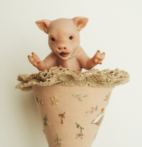 Фигурка коллекционная Magic Manufactory Pets Свинья