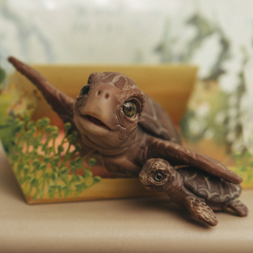 Фигурка коллекционная Magic Manufactory Ocean Черепаха с черепашонком