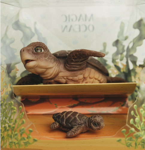 Фигурка коллекционная Magic Manufactory Ocean Черепаха с черепашонком