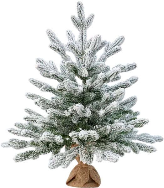 Ель искусственная National Tree Company Авелина заснеженная 60см / Авл/ЗСН-60 - фото