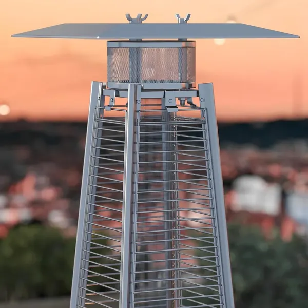 Уличный инфракрасный газовый обогреватель Springhouse FSD-C-BLACK