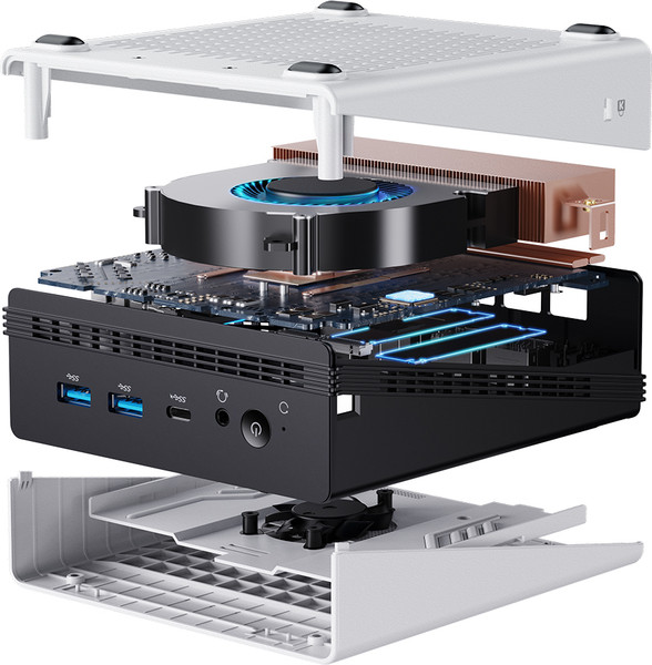 Неттоп Chuwi Ubox 7430U (R5 7430U/16/512/Win11Home)