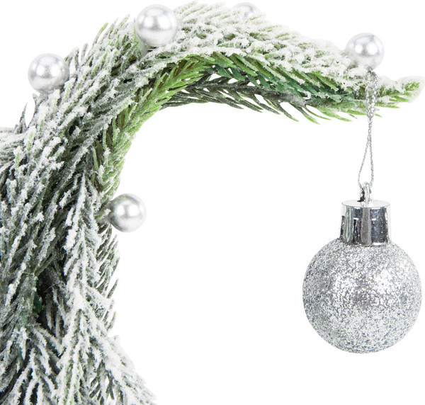 Елка декоративная Золотая сказка Заснеженная с декором / 592515