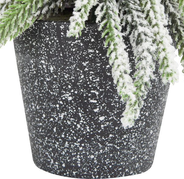 Елка декоративная Золотая сказка Заснеженная с декором / 592515