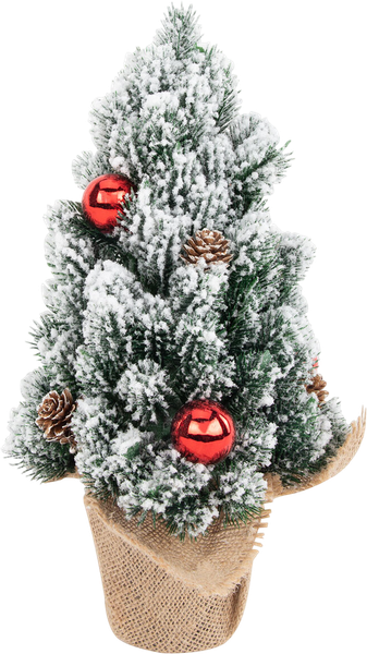 Елка декоративная Золотая сказка Заснеженная с декором / 592514 - фото