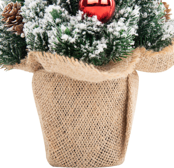 Елка декоративная Золотая сказка Заснеженная с декором / 592514