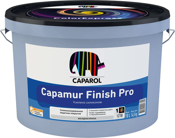 Краска Caparol Capamur Finish Pro База 1 - фото