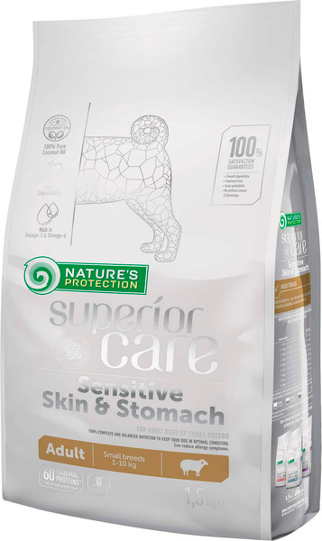 Сухой корм для собак Nature's Protection SC Sensitive Lamb для мелких пород - фото