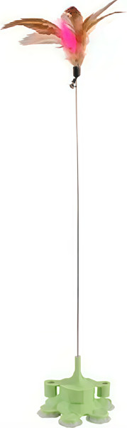 Игрушка для кошек Four Pets Дразнилка с перьями TUZ937 - фото